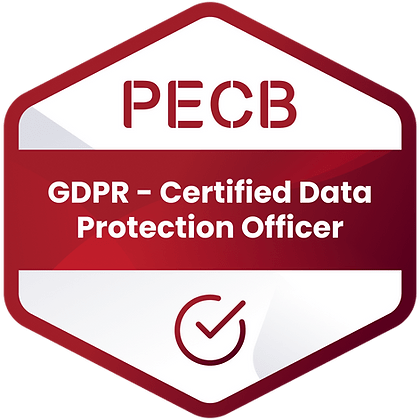 PECB GDPR CERTIFIED Data Protection Officer